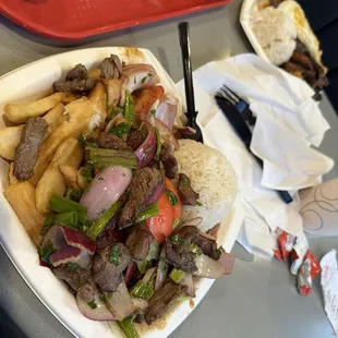 Lomo Saltado ,  very good &amp;  filling