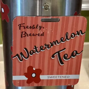 Watermelon tea