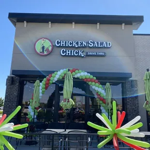 the front of a restaurant