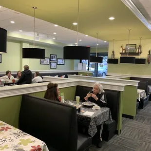 interior, sushi and sashimi