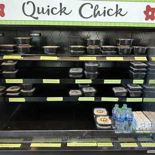 Quick to go items