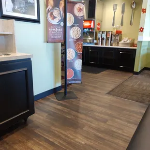 Sign in the store
