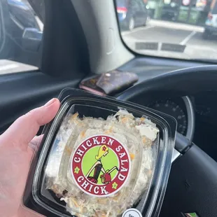 finally trying chicken salad chick!