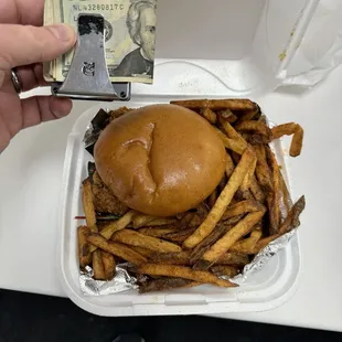 Hot Honey Chicken Club Sandwich no bacon