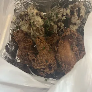 Garlic Parmesan &amp; Original wings