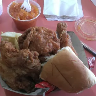 3 piece dark.  That yard bird!