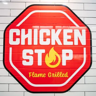 Why did the chicken cross the road ? To get to CHICKEN STOP!!!