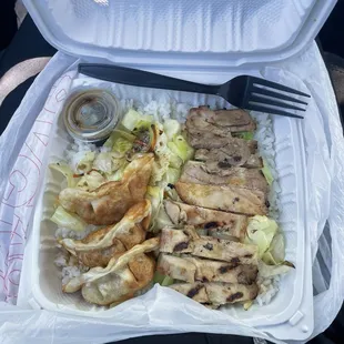 2. Teriyaki Chicken with Goyza Combo