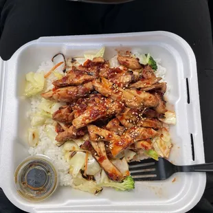 3. Spicy Chicken Teriyaki