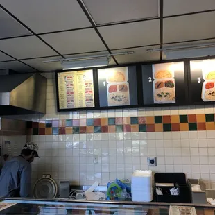 Inside restaurant