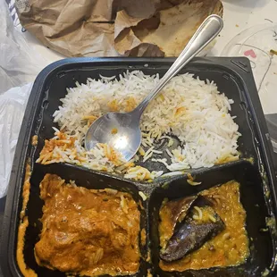 Chicken Tikka masala combo