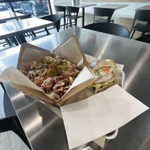 Rooster Fries + Classic Chicken Sandwich