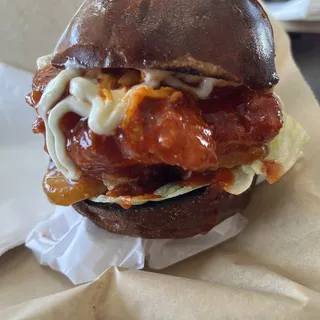 Kimchi Chicken Sandwich