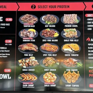Chicken University Menu