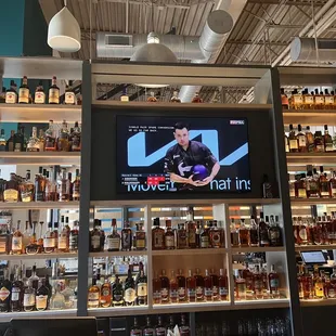 Whiskey bar.