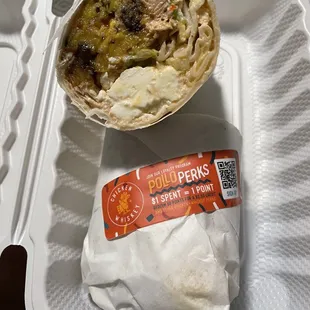 Pollo A La Brasa Wrap