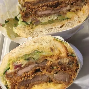 Pollo Frito Sandwich