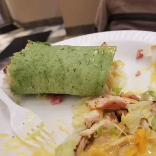 Chicken works &apos;wrap&apos;.