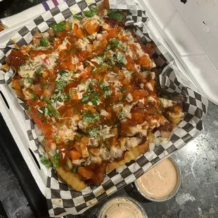 Pork belly fries