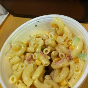 Macaroni salad side