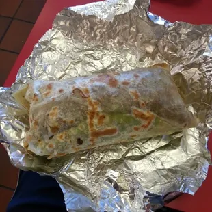 Best carne asada burrito ive had. Its huge and under 5 dollars