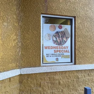 a sign on the side of a building