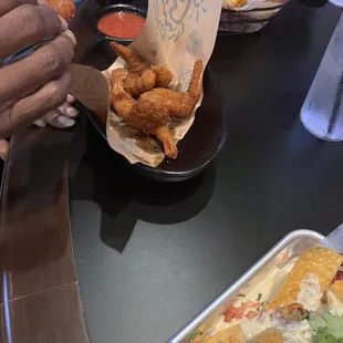 Fried shrimp