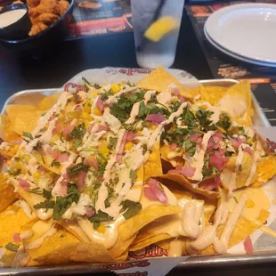 Crab &amp; Street corn nachos