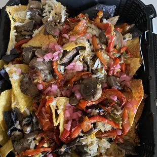 Vegan nachos