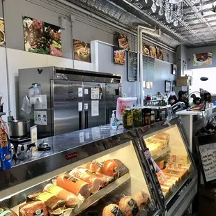 the interior of a chickie's general store