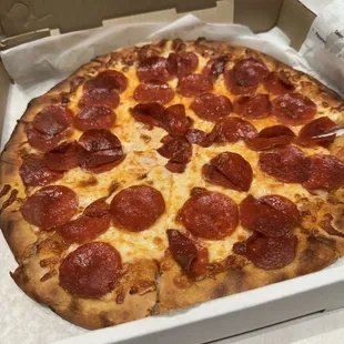 Pepperoni pizza