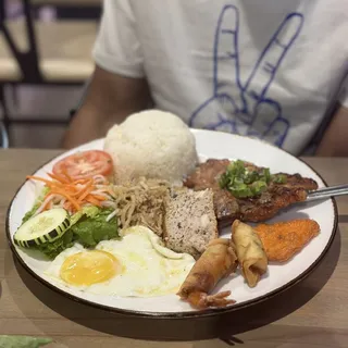 Chick'n Broth Special Broken Rice Combo