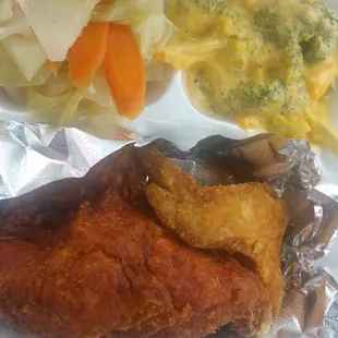 Chicken dinner, havent tasted it tet