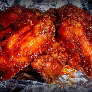 Awesome Korean chicken wings!