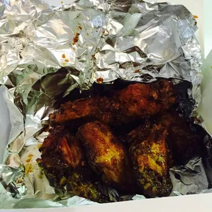 Chickie garlic wings