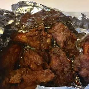 Garlic wings