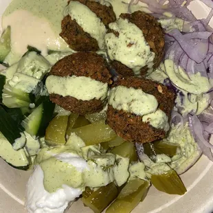Falafel Rice Bowl