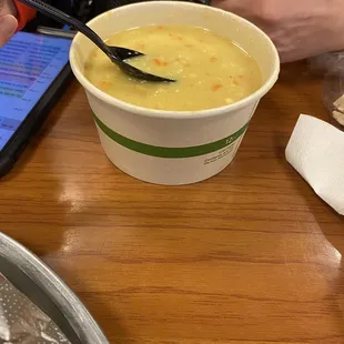 Chicken Lemon Rice Soup