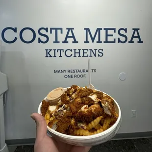 Chicks loaded fries