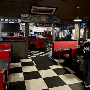 Inside interior