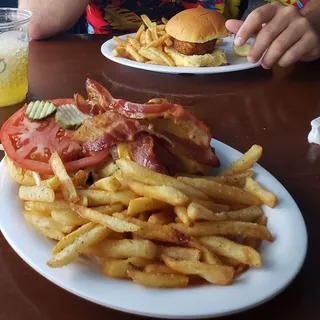 "Route 66" Bacon Cheeseburger