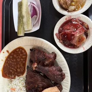 Smoked Chicken Dinner