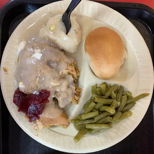 Chicken-in-Dressing Dinner