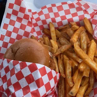 The Sando w/medium spice