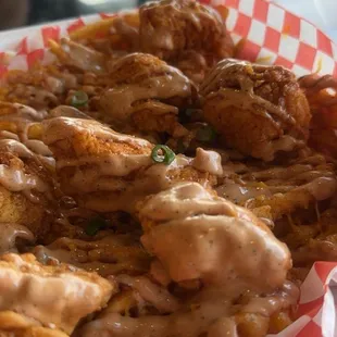 The chicken was so tender, so good like melt in your mouth good. Sauce is phenomenal. Fries were crispy cooked to perfection.