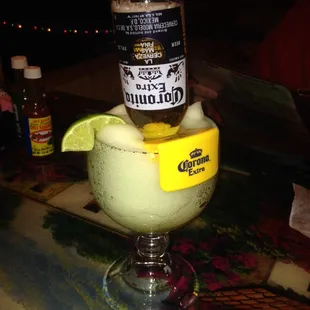 That's a mini corona in there