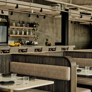 sushi and sashimi, interior