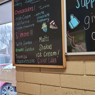 Nice dessert selection