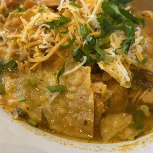 Chicken tortilla soup