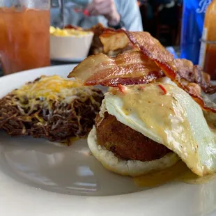 Fried Crab Cake Benedict